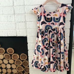 Chicken dot dot smile dress